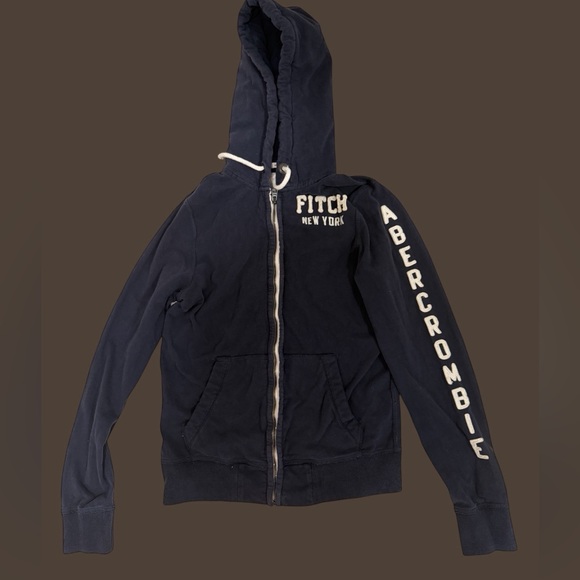 Abercrombie & Fitch Jackets & Blazers - 💙Abercrombie & Fitch Navy Cotton Hoodie Jacket💙